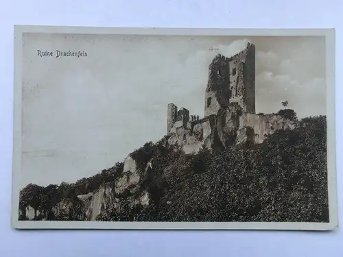 Alte AK Ruine Drachenfels [aS941]