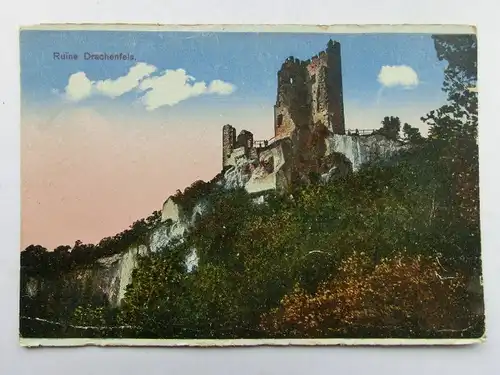 Alte AK Ruine Drachenfels [aS943]