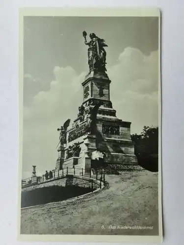 Alte AK Rüdesheim Nationaldenkmal [aS944]