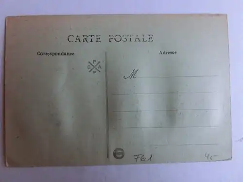 Alte AK Flers Orne Le Chateau vu sur le Petit Etang [aM349]