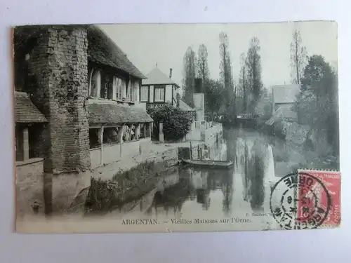 Alte AK Argentan Vieilles Maisons sur l’Orne [aM352]