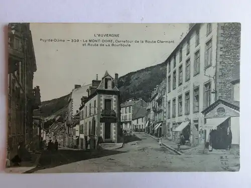 Alte AK Auvergne Mont Dore Puy de Dome [aM378]