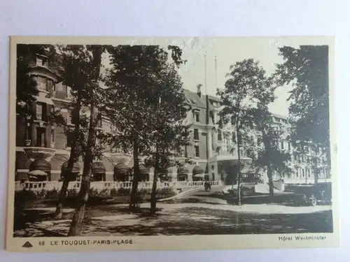 Alte AK Le Touquet Paris Plage [aM380]