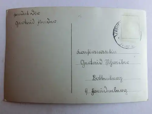 Alte AK Grußkarte Konfirmation Pfarrer  [aK645]