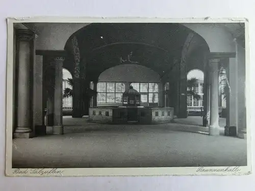 Alte AK Bad Salzuflen Brunnenhalle 1931 [aK817]