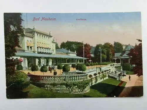 Alte AK Bad Nauheim Kurhaus [aO965]