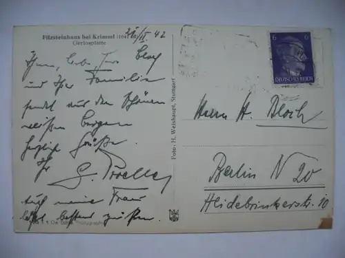 Alte AK Filzsteinhaus bei Krimml [aC352]