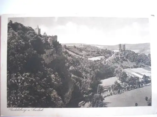Alte AK Rudelsburg und Saaleck [aC112]