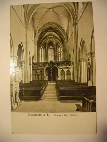 Alte AK Naumburg Dom Inneres [aC232]