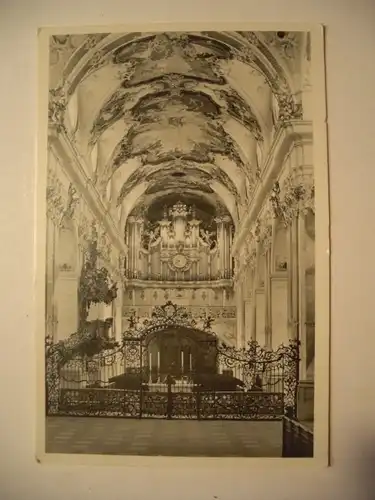 Alte AK Amorbach Odenwald Orgel der Abteikirche [aC244]