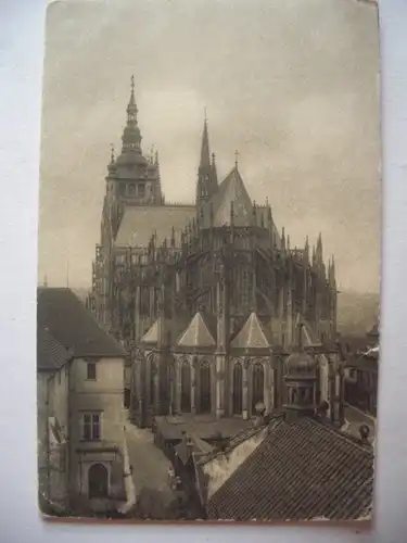 Alte AK Prag Kathedrale [aC268]