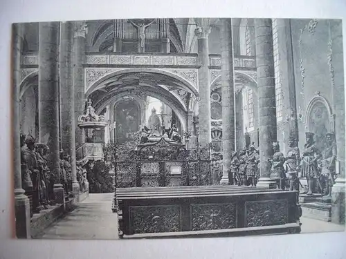 Alte AK Innsbruck Inneres der Hofkirche [aD12]