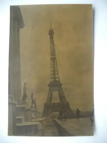 Alte AK Paris Eiffelturm  [aD393]