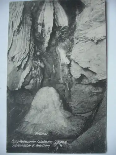 Alte AK Burg Rabenstein Sophienhöhle Ahorntal [aD403]