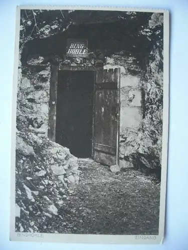 Alte AK Streitberg Binghöhle Fränkische Schweiz [aD430]