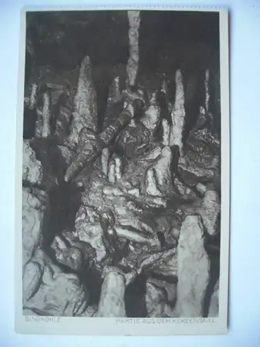 Alte AK Streitberg Binghöhle Fränkische Schweiz [aD431]