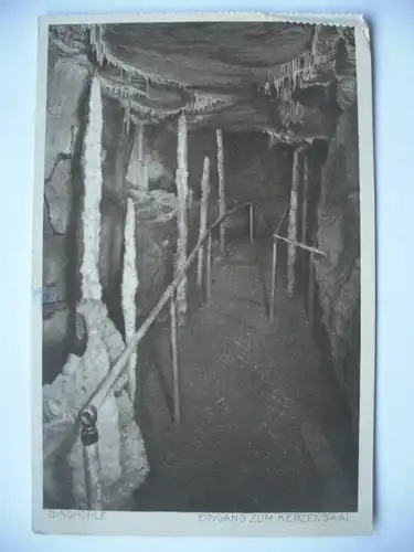 Alte AK Streitberg Binghöhle Fränkische Schweiz [aD433]