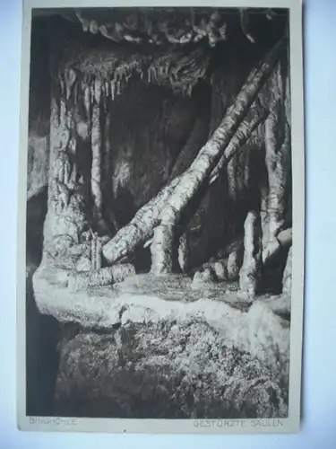 Alte AK Streitberg Binghöhle Fränkische Schweiz [aD435]