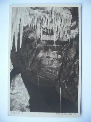 Alte AK Streitberg Binghöhle Fränkische Schweiz [aD436]