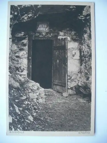 Alte AK Streitberg Binghöhle Fränkische Schweiz [aD444]