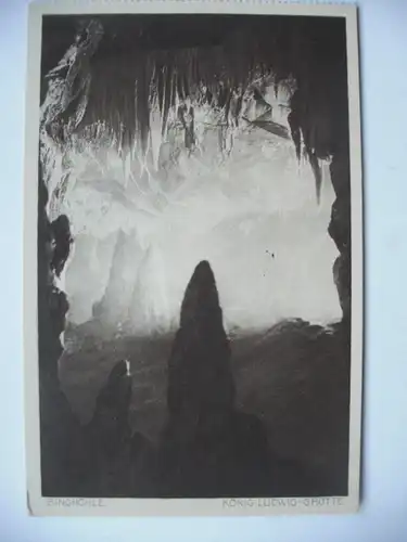 Alte AK Streitberg Binghöhle Fränkische Schweiz [aD447]