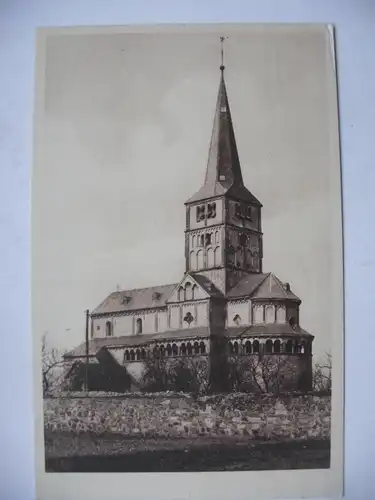 Alte AK Schwarzrheindorf Südansicht Doppelkirche b. Bonn [aD56]