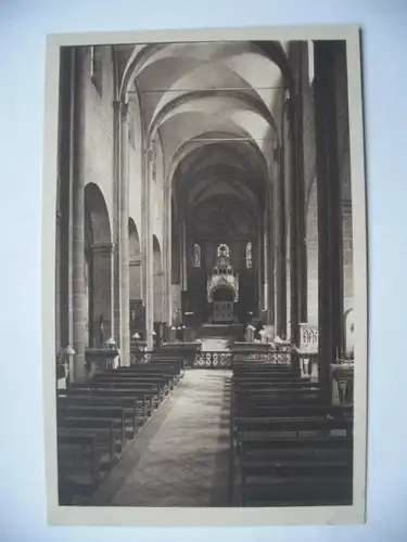 Alte AK Maria Laach Abteikirche Innenansicht [aD59]