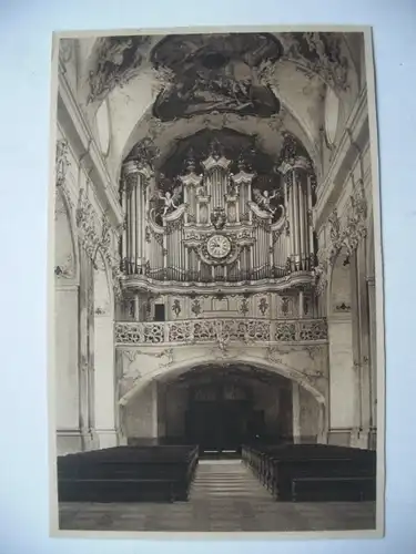 Alte AK Amorbach Abteikirche Orgel [aD91]