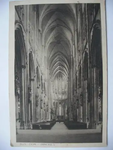 Alte AK Köln Dom Inneres  [aD123]