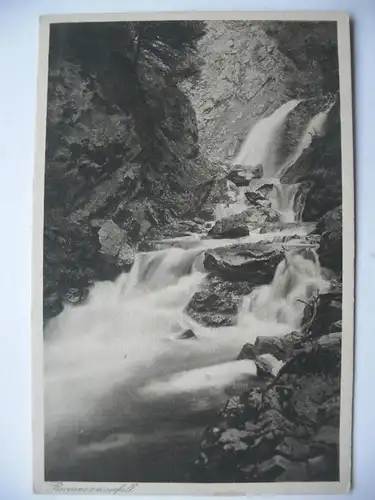 Alte AK Ravennawasserfall Schwarzwald Freiburg [aD131]