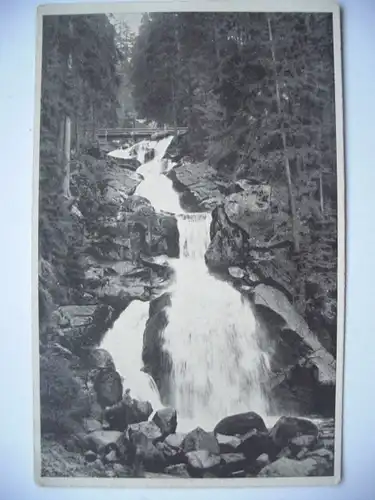 Alte AK Triberg Triberger Wasserfall Schwarzwald [aD207]