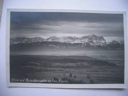Alte AK Blick v. Hirschbergalm a. d. Alpen Hirschberg [aD230]