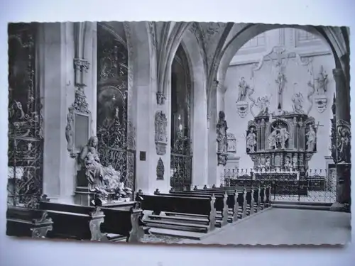 Alte AK Konstanz Basilika U. L. Frau Innenansicht [aD245]