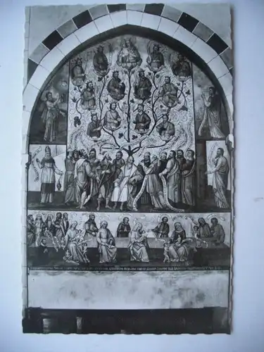 Alte AK Limburg Lahn Dom Stammbaum Mariens [aD248]