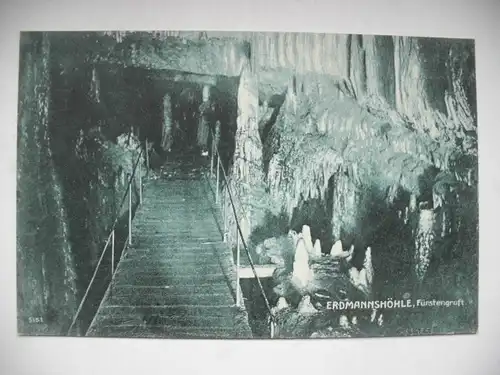Alte AK Erdmannshöhle Hasel Schwarzwald [aD253]