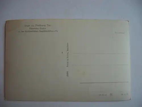 Alte AK Dom zu Freiberg Inneres [S75]