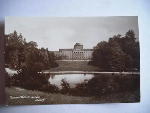 Alte AK Kassel Wilhelmshöhe Schloß  [S160]