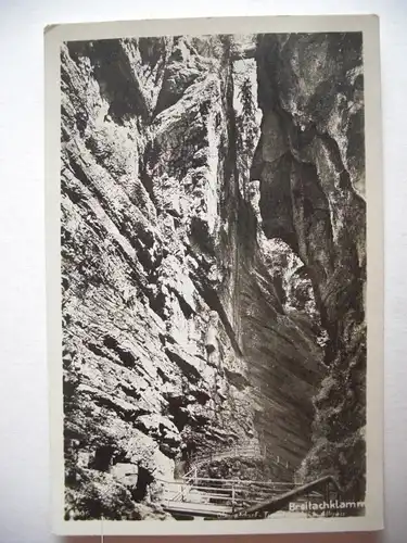 Alte AK Oberstdorf Breitachklamm [S203]