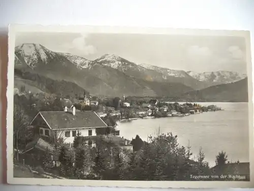 Alte AK Tegernsee von der Wacht [S229]