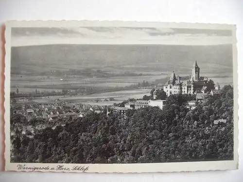 Alte AK Wernigerode Schloß [S280]
