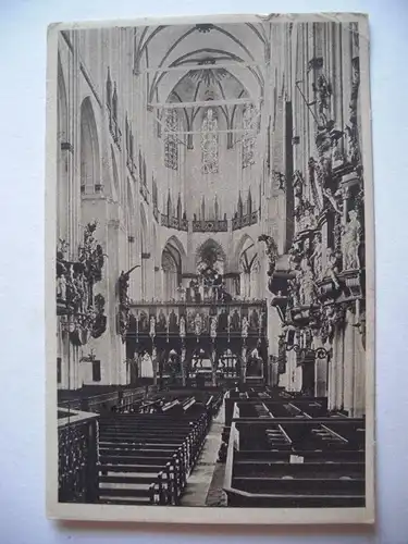 Alte AK Lübeck Marienkirche Inneres [S348]