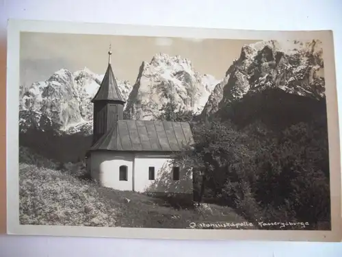 Alte AK Antoniuskapelle Kaisergebirge Ebbs Kufstein [S411]