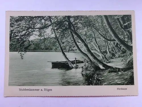 Alte AK Rügen Stubbenkammer Herthasee [aR38]