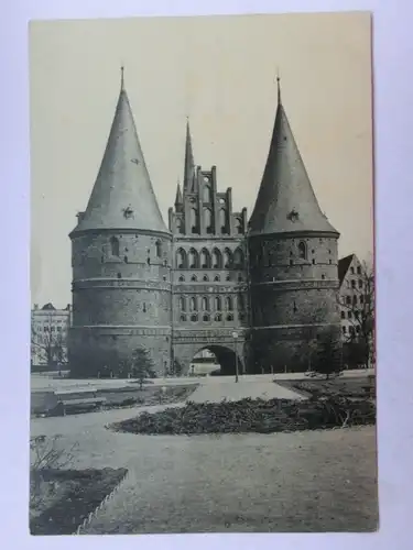 Alte AK Lübeck Holstentor [aR40]