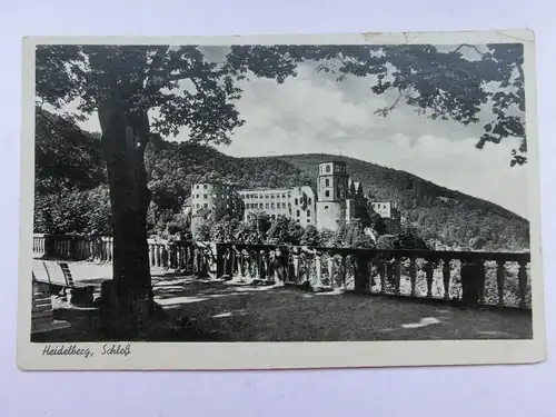 Alte AK Heidelberg Schloß [aR54]