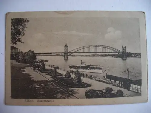 Alte AK Bonn Rheinbrücke  [S516]