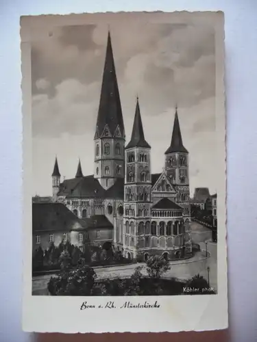 Alte AK Bonn Münsterkirche [S528]