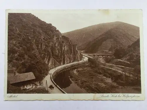 Alte AK Ahrtal Walporzheim Bunte Kuh [aR373]