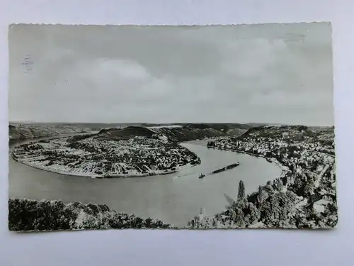 Alte AK Boppard Der Rheinbogen [aR608]