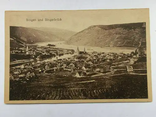 Alte AK Bingen Bingerbrück [aR609]